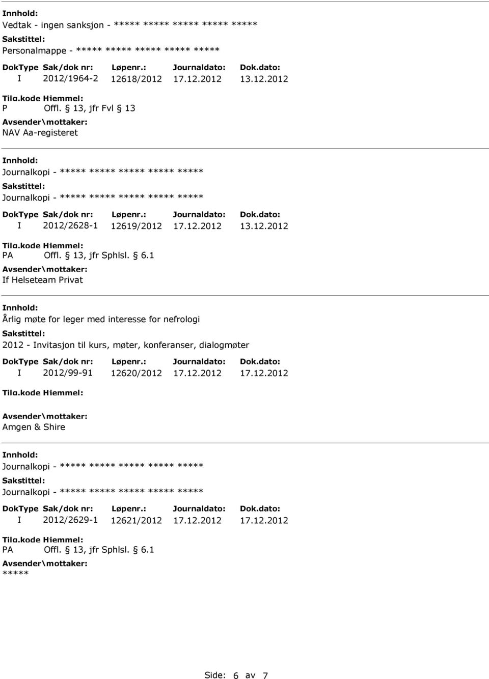 med interesse for nefrologi 2012 - nvitasjon til kurs, møter, konferanser,