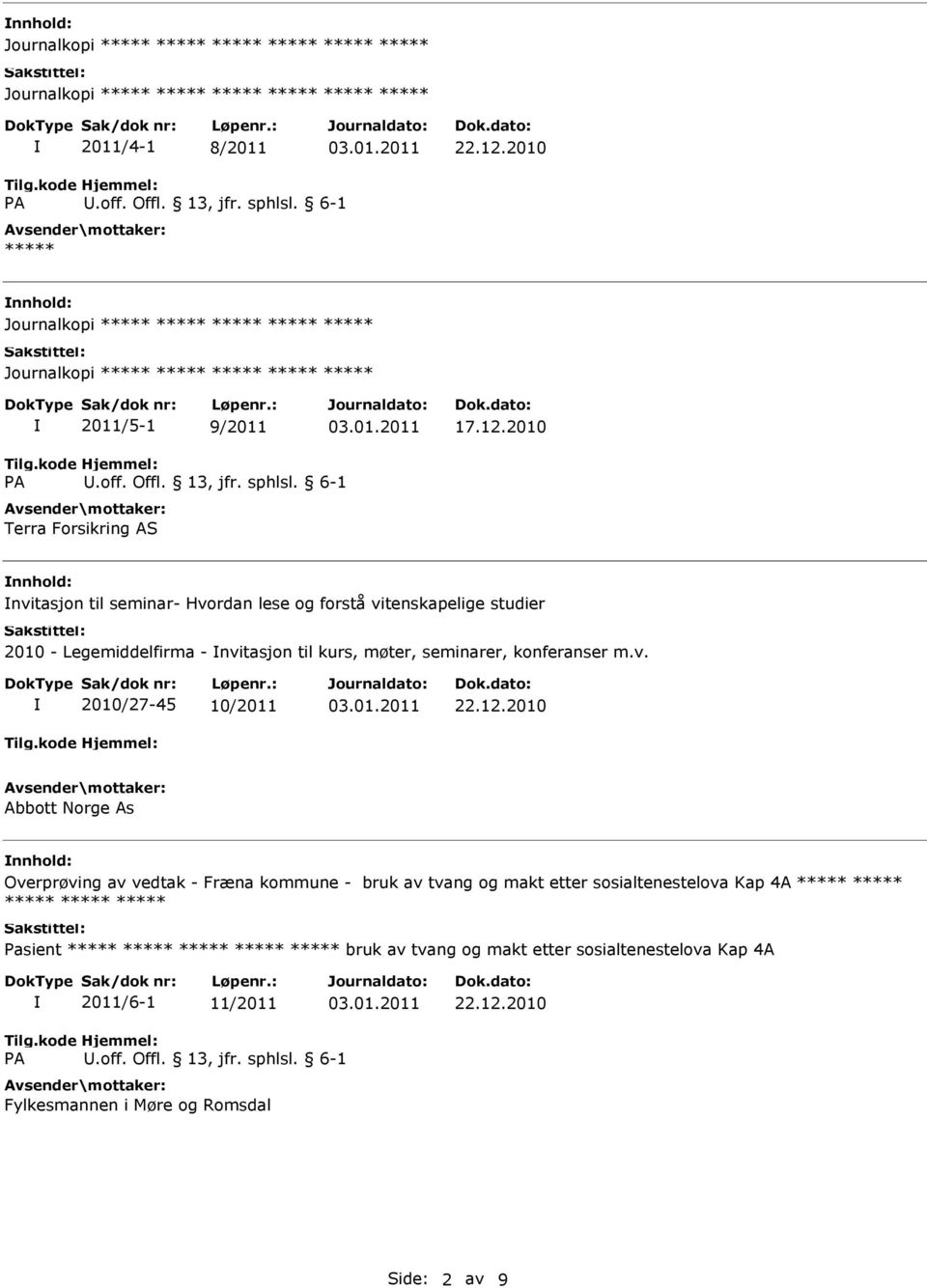 kurs, møter, seminarer, konferanser m.v.