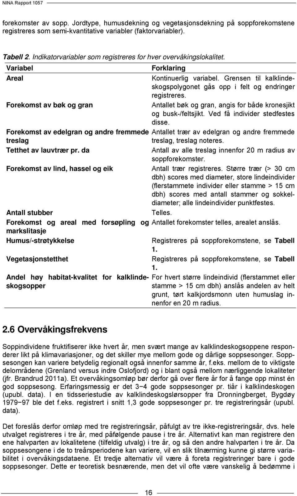 Forekomst av bøk og gran Antallet bøk og gran, angis for både kronesjikt og busk-/feltsjikt. Ved få individer stedfestes disse.