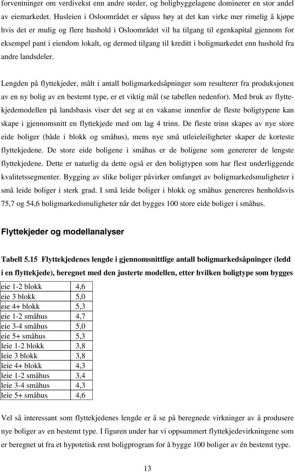 og dermed tilgang til kreditt i boligmarkedet enn hushold fra andre landsdeler.