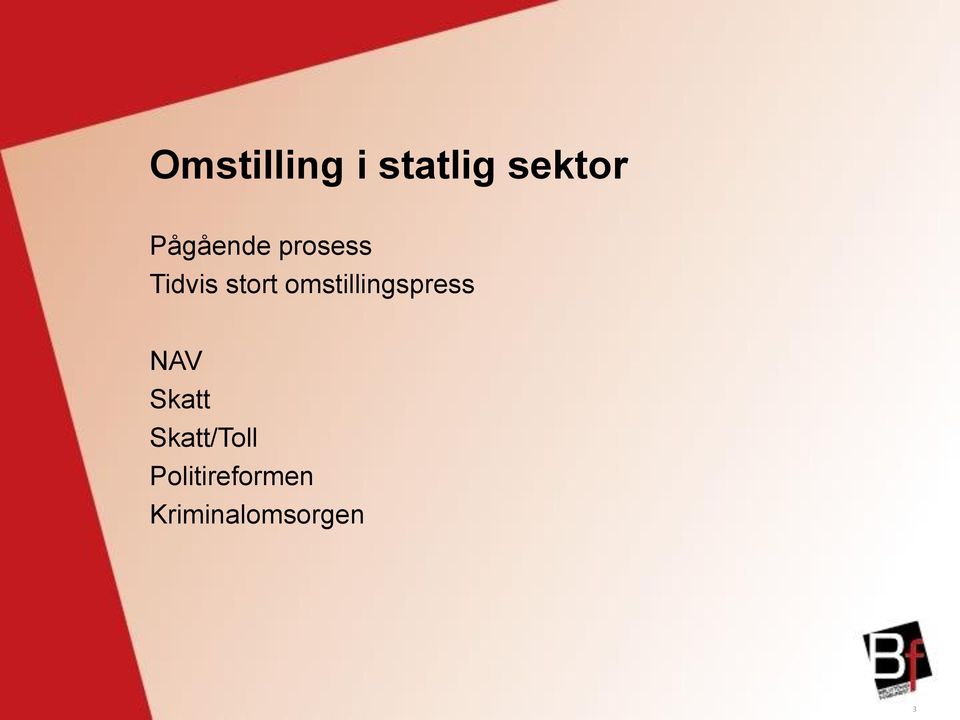 omstillingspress NAV Skatt