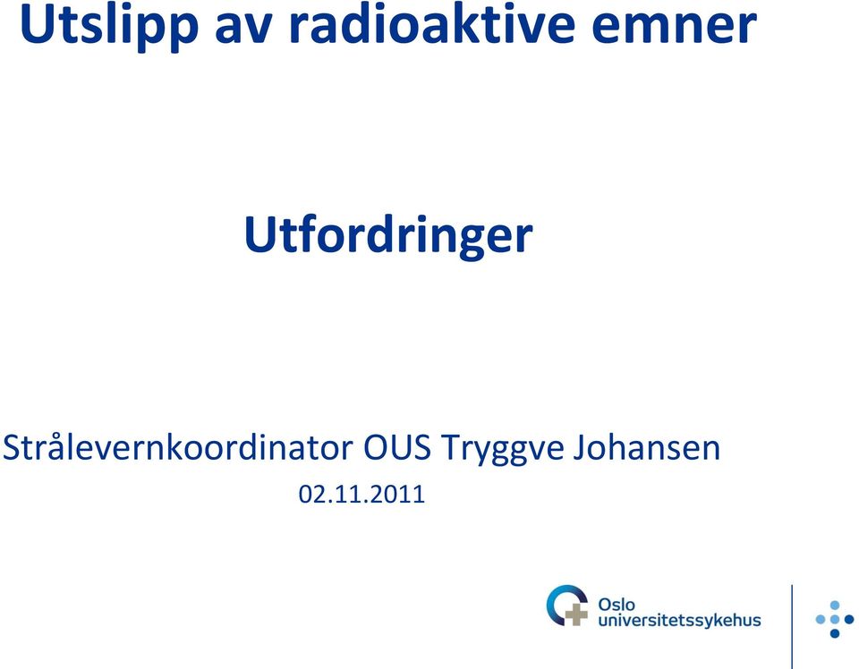 Strålevernkoordinator