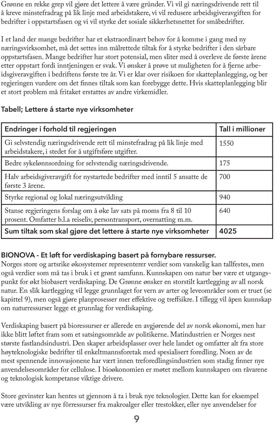 sikkerhetsnettet for småbedrifter.