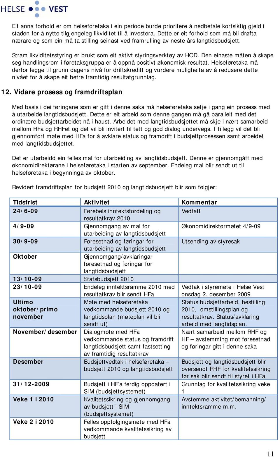 Den einaste måten å skape seg handlingsrom i føretaksgruppa er å oppnå positivt økonomisk resultat.