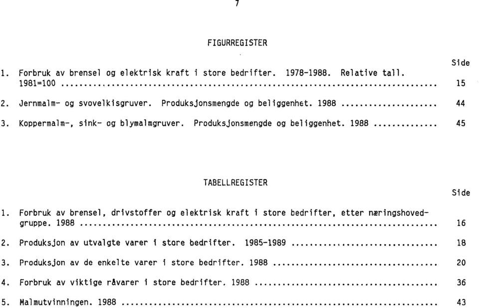 Forbruk av brensel, drivstoffer og elektrisk kraft i store bedrifter, etter næringshovedgruppe. 1988 16 2.