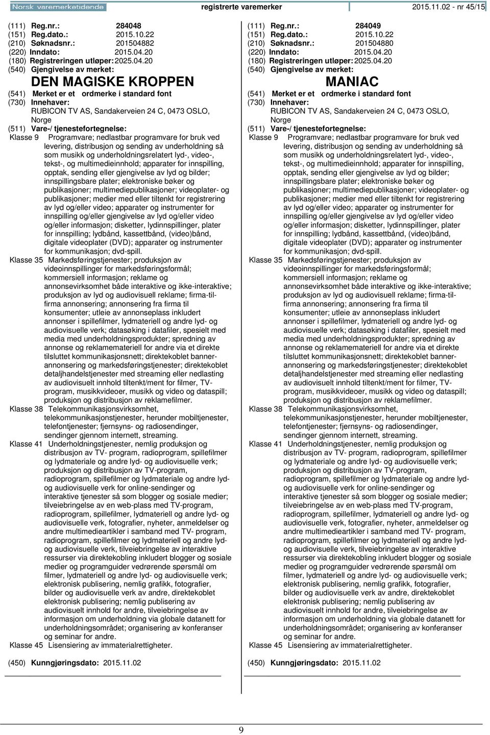 82 (220) Inndato: 2015.04.