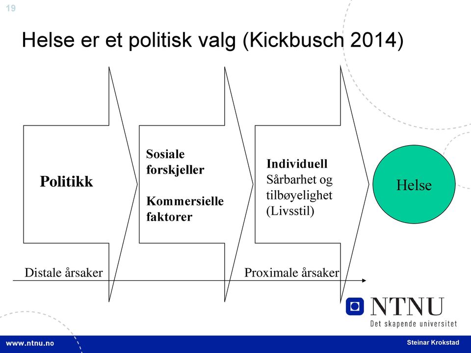 faktorer Individuell Sårbarhet og