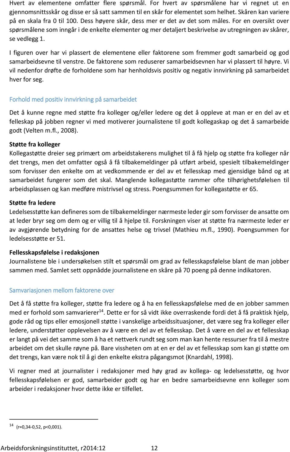 I figuren over har vi plassert de elementene eller faktorene som fremmer godt samarbeid og god samarbeidsevnetilvenstre.defaktorenesomreduserersamarbeidsevnenharviplasserttilhøyre.