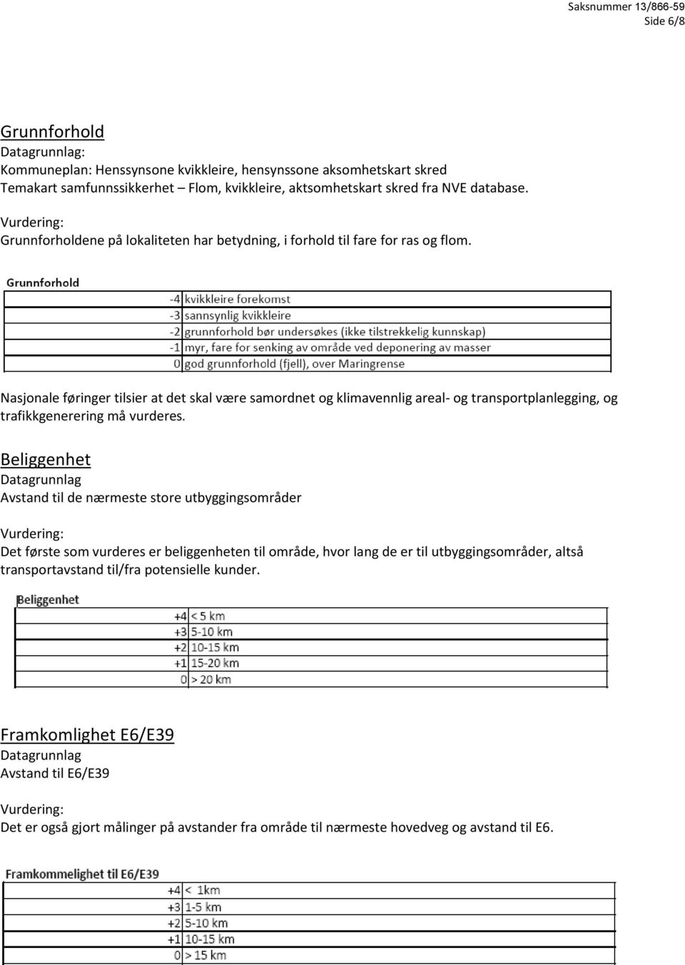 Nasjonale føringer tilsier at det skal være samordnet og klimavennlig areal- og transportplanlegging, og trafikkgenerering må vurderes.