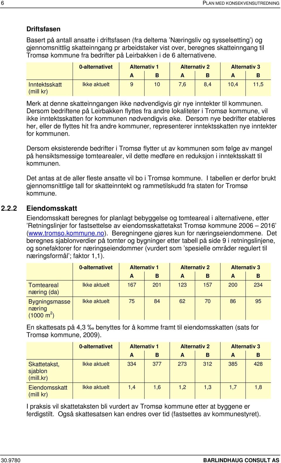 Inntektsskatt Ikke aktuelt 9 10 7,6 8,4 10,4 11,5 Merk at denne skatteinngangen ikke nødvendigvis gir nye inntekter til kommunen.