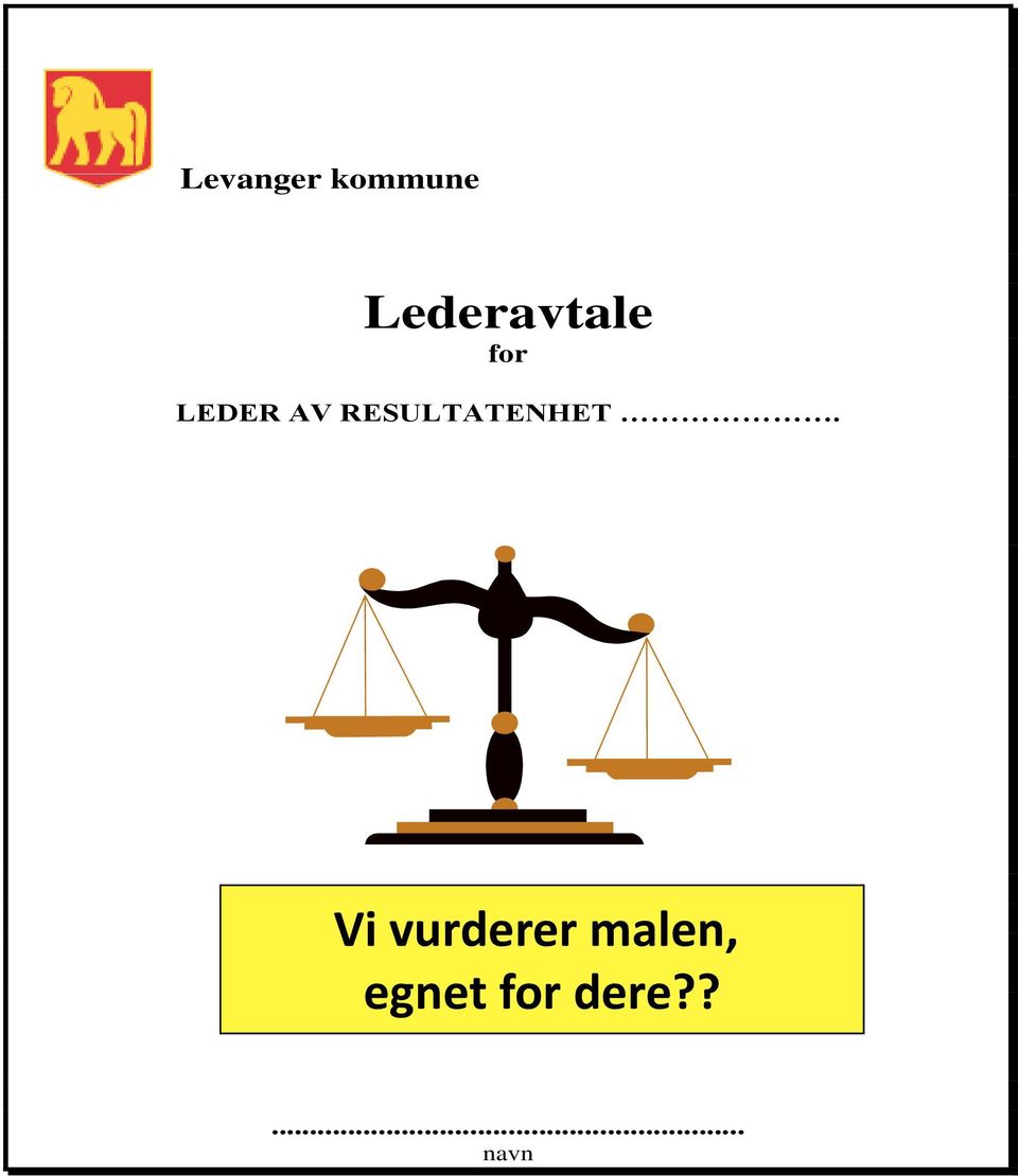 RESULTATENHET.