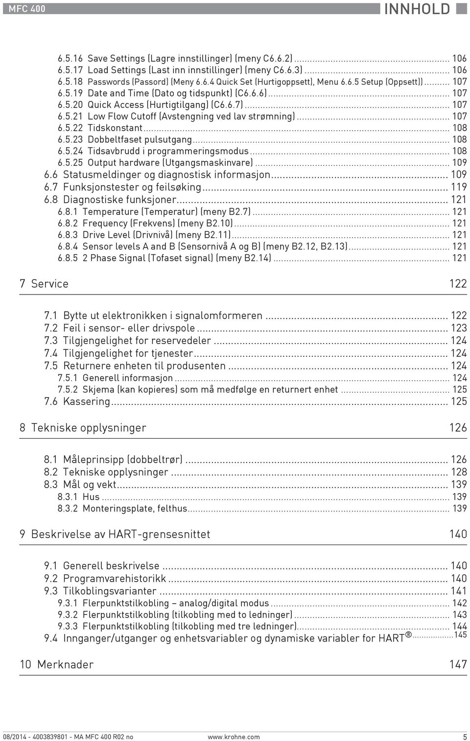 .. 108 6.5.23 Dobbeltfaset pulsutgang... 108 6.5.24 Tidsavbrudd i programmeringsmodus... 108 6.5.25 Output hardware (Utgangsmaskinvare)... 109 6.6 Statusmeldinger og diagnostisk informasjon... 109 6.7 Funksjonstester og feilsøking.