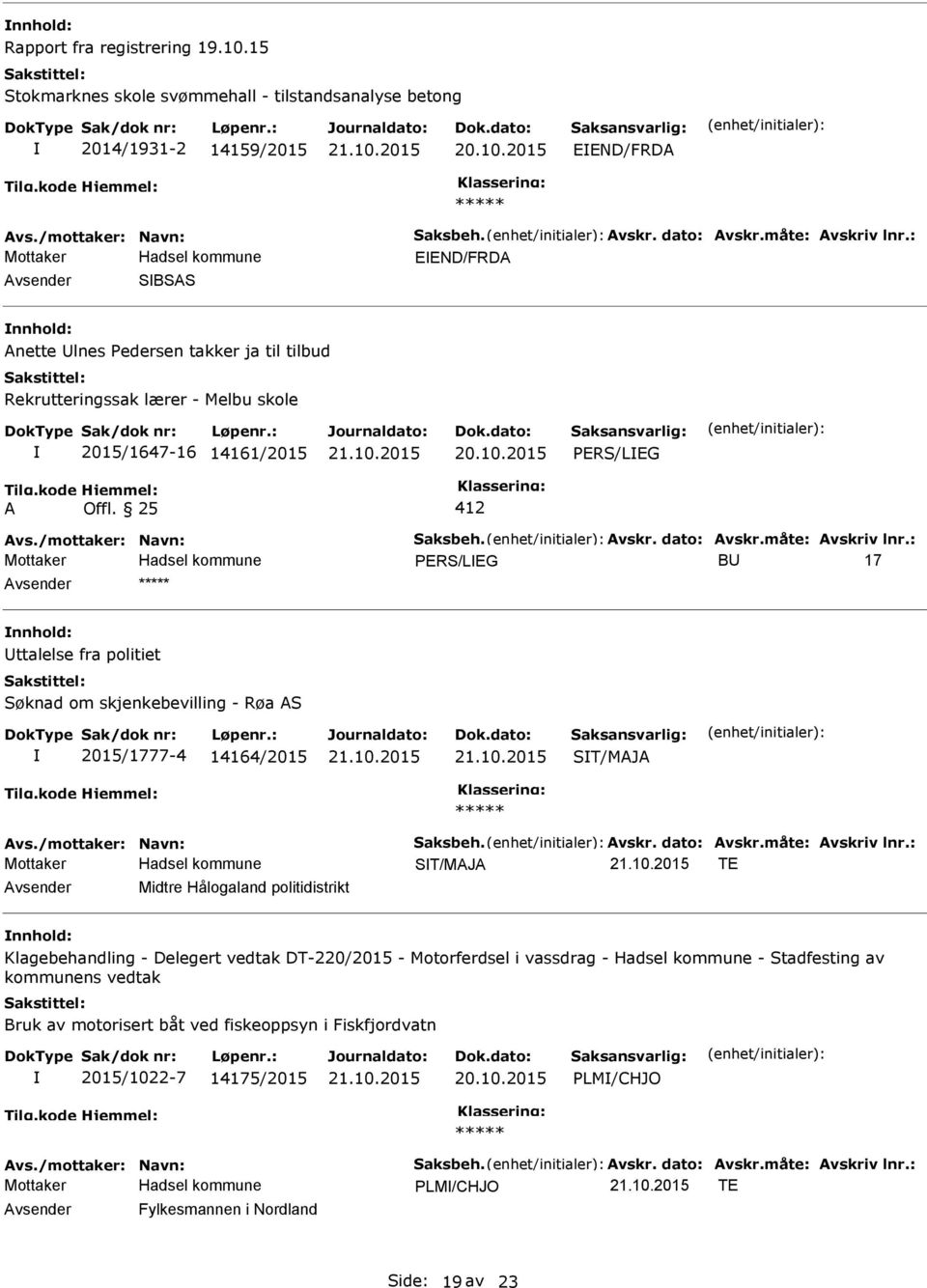 lærer - Melbu skole 2015/1647-16 14161/2015 RS/LG A Offl.