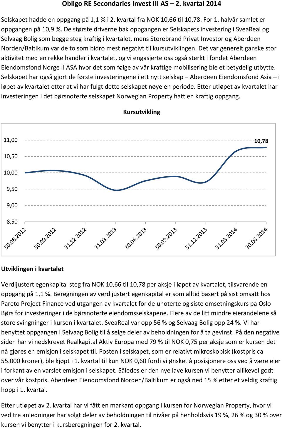 bidro mest negativt til kursutviklingen.