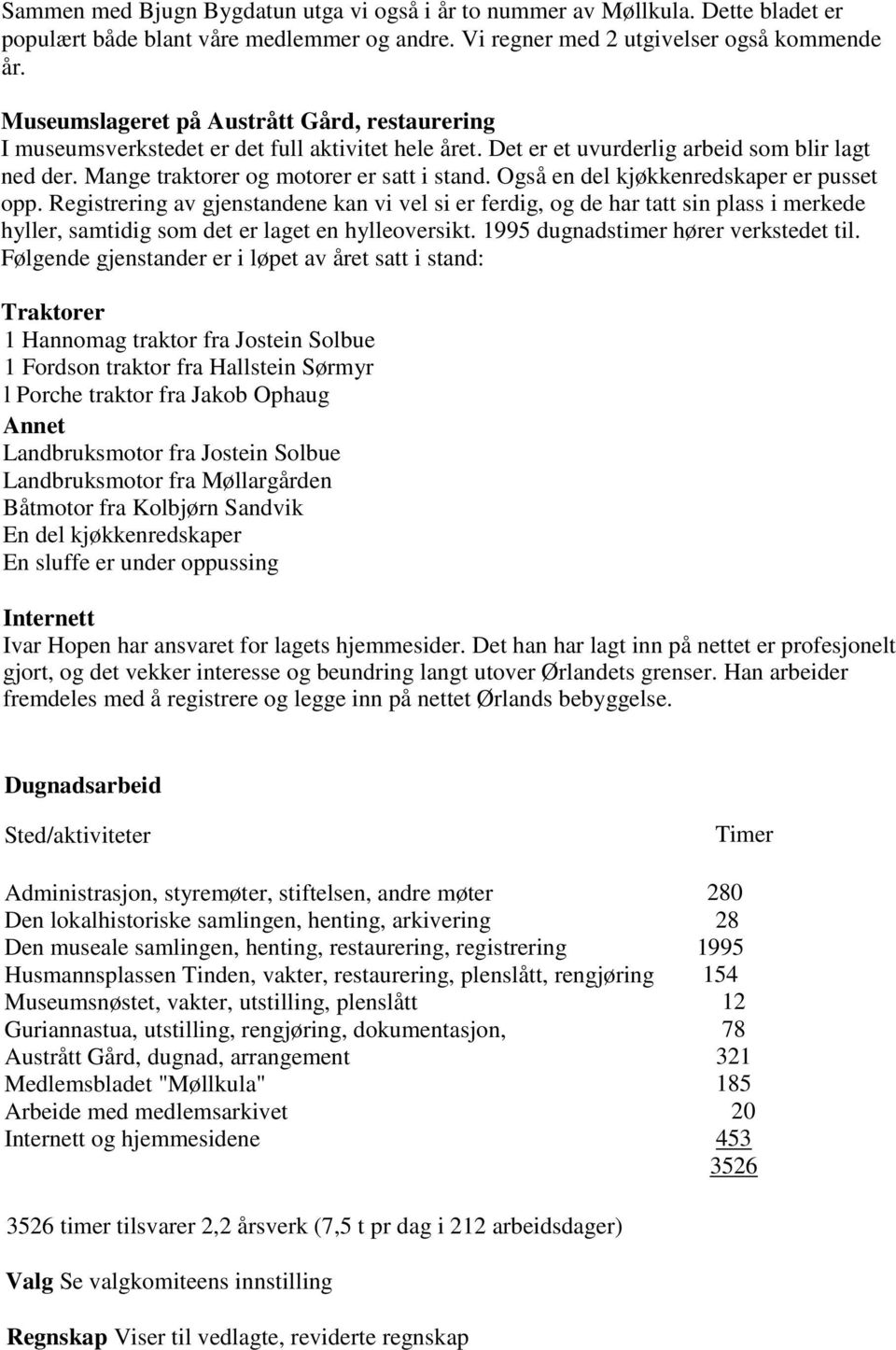 Også en del kjøkkenredskaper er pusset opp. Registrering av gjenstandene kan vi vel si er ferdig, og de har tatt sin plass i merkede hyller, samtidig som det er laget en hylleoversikt.