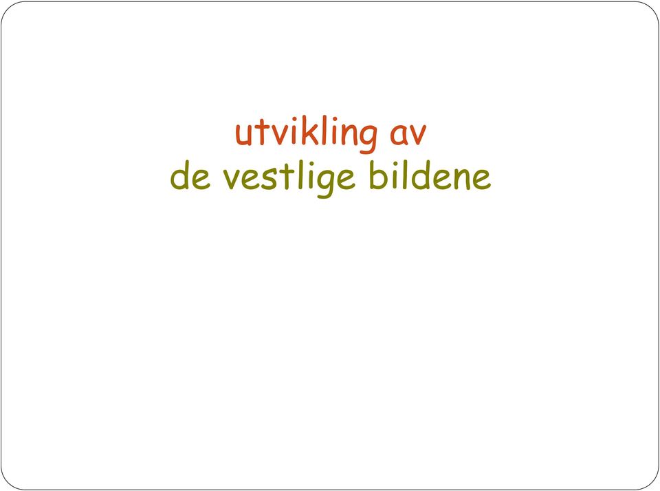 vestlige