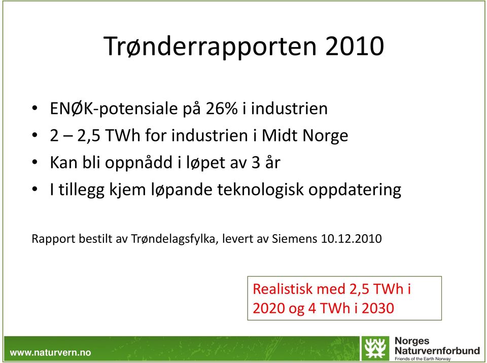 løpande teknologisk oppdatering Rapport bestilt av Trøndelagsfylka,