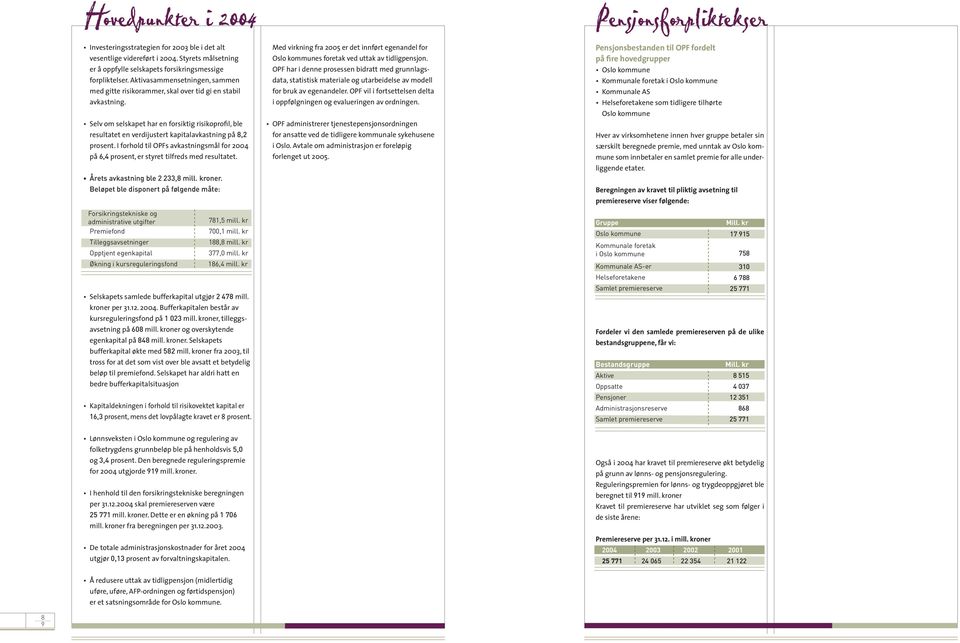 Selv om selskapet har en forsiktig risikoprofil, ble resultatet en verdijustert kapitalavkastning på 8,2 prosent.