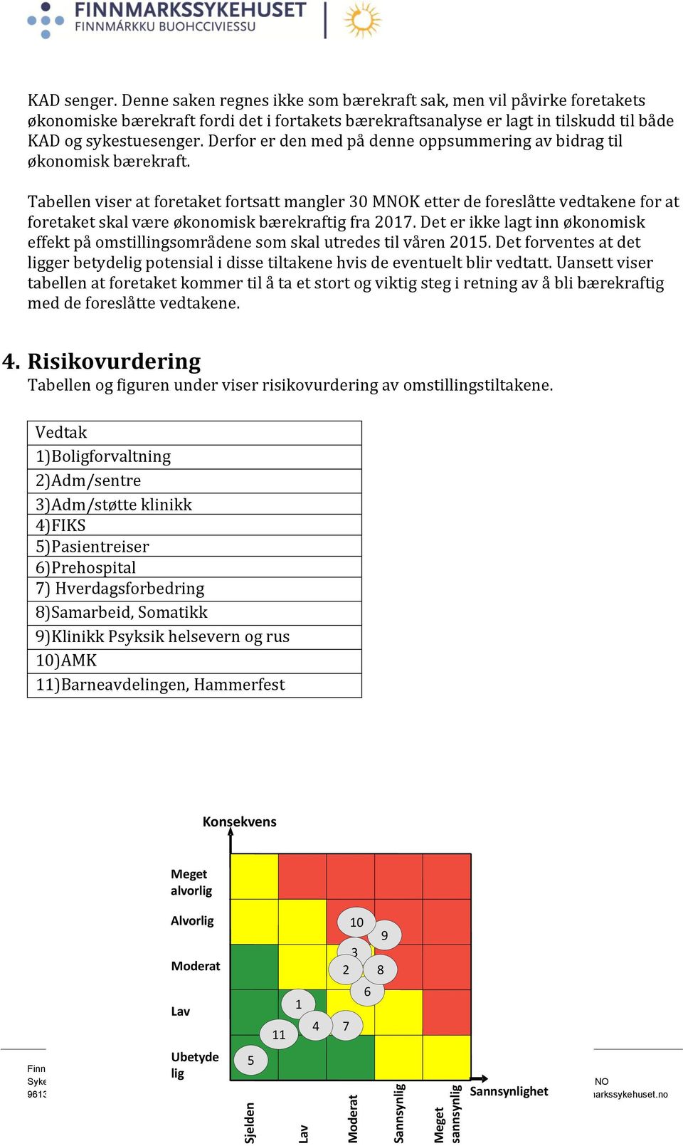 Derfor er den med på denne oppsummering av bidrag til økonomisk bærekraft.