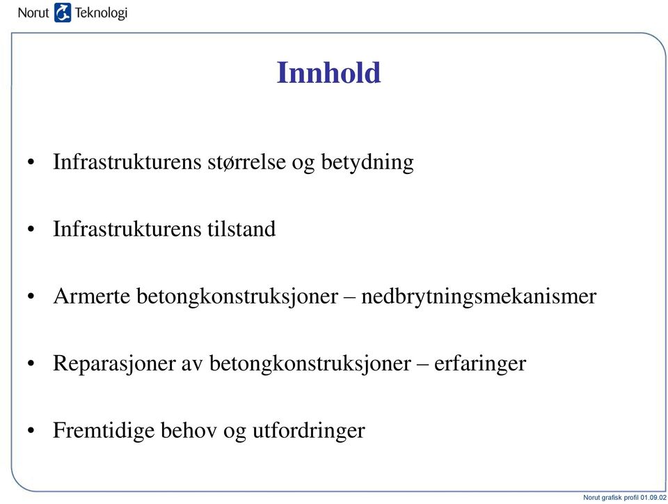 betongkonstruksjoner nedbrytningsmekanismer