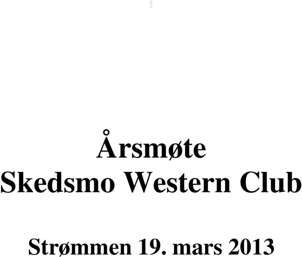 Western Club