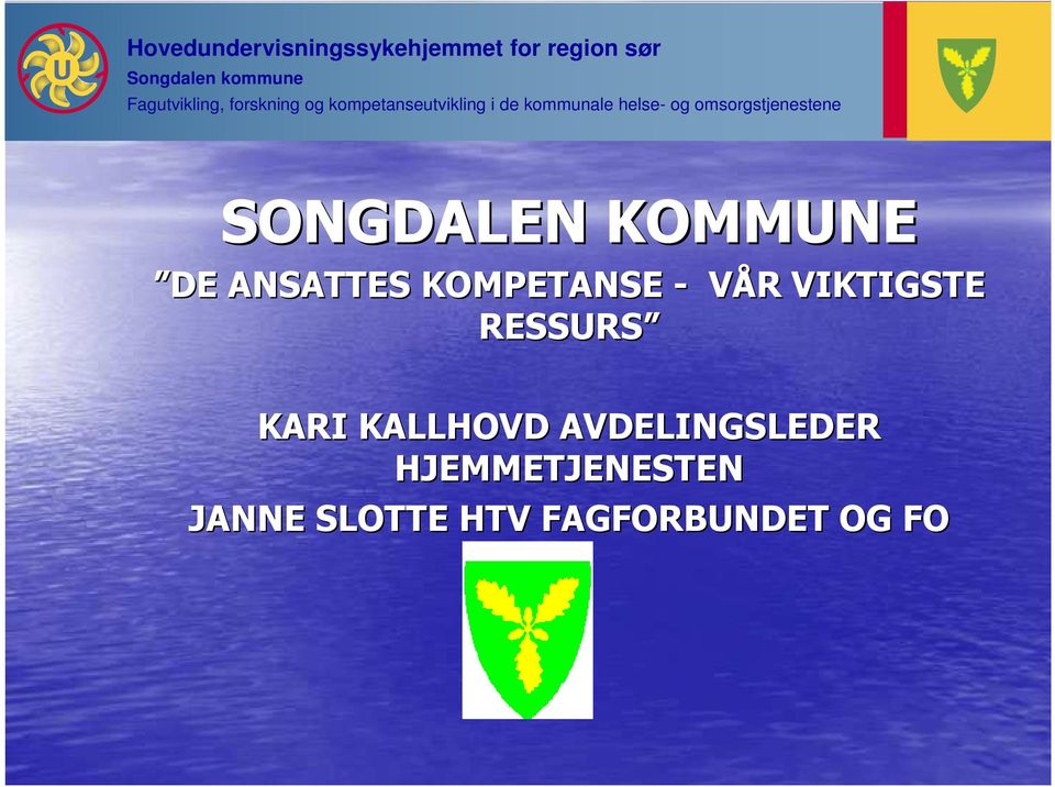 KARI KALLHOVD AVDELINGSLEDER