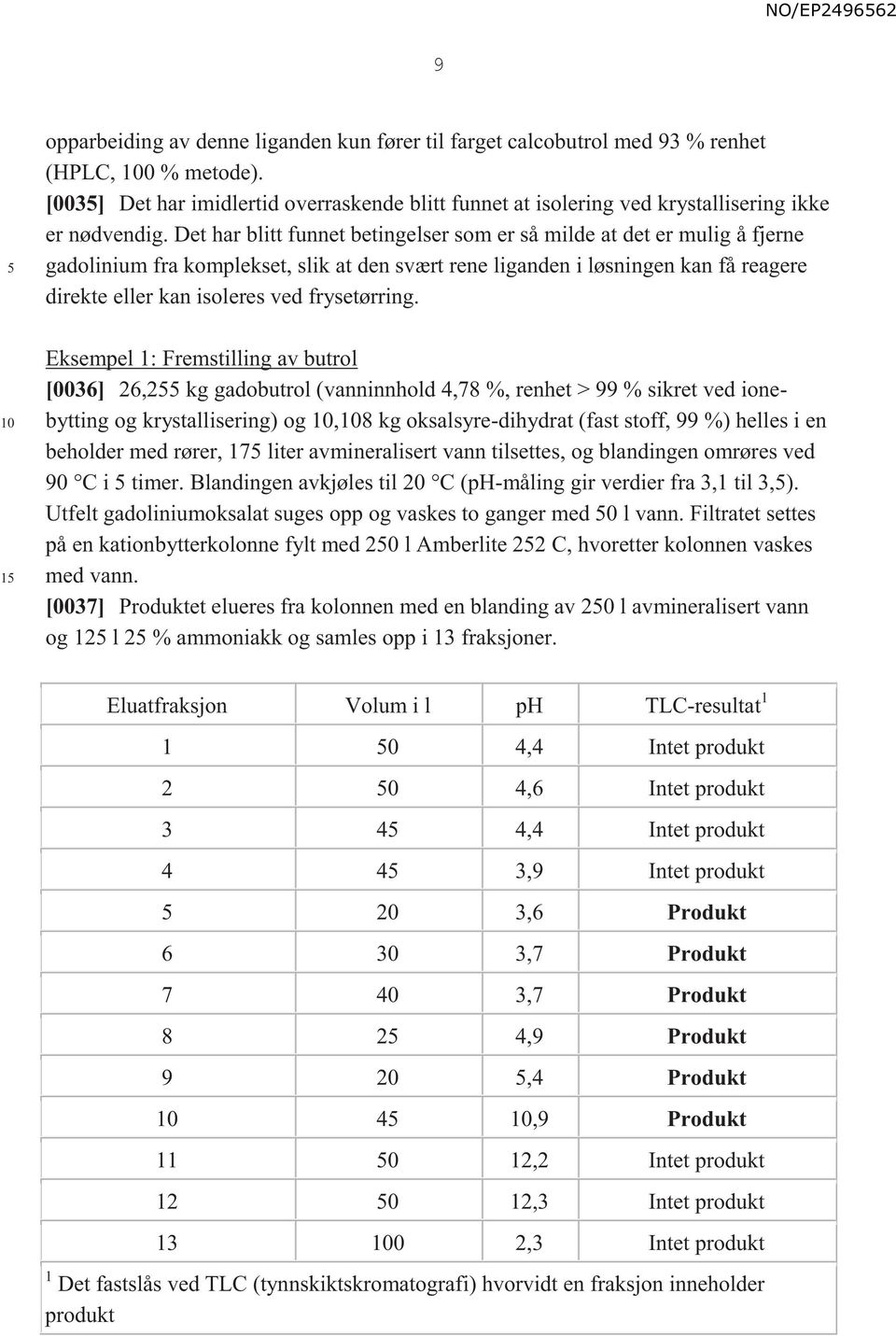 Det har blitt funnet betingelser som er så milde at det er mulig å fjerne gadolinium fra komplekset, slik at den svært rene liganden i løsningen kan få reagere direkte eller kan isoleres ved