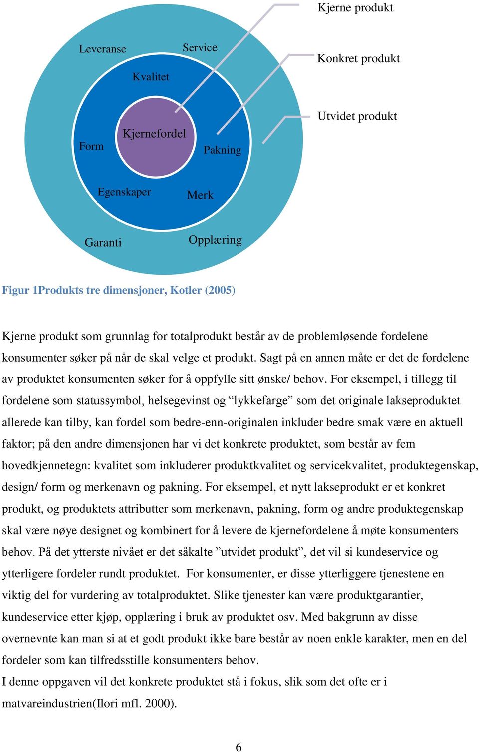 Sagt på en annen måte er det de fordelene av produktet konsumenten søker for å oppfylle sitt ønske/ behov.