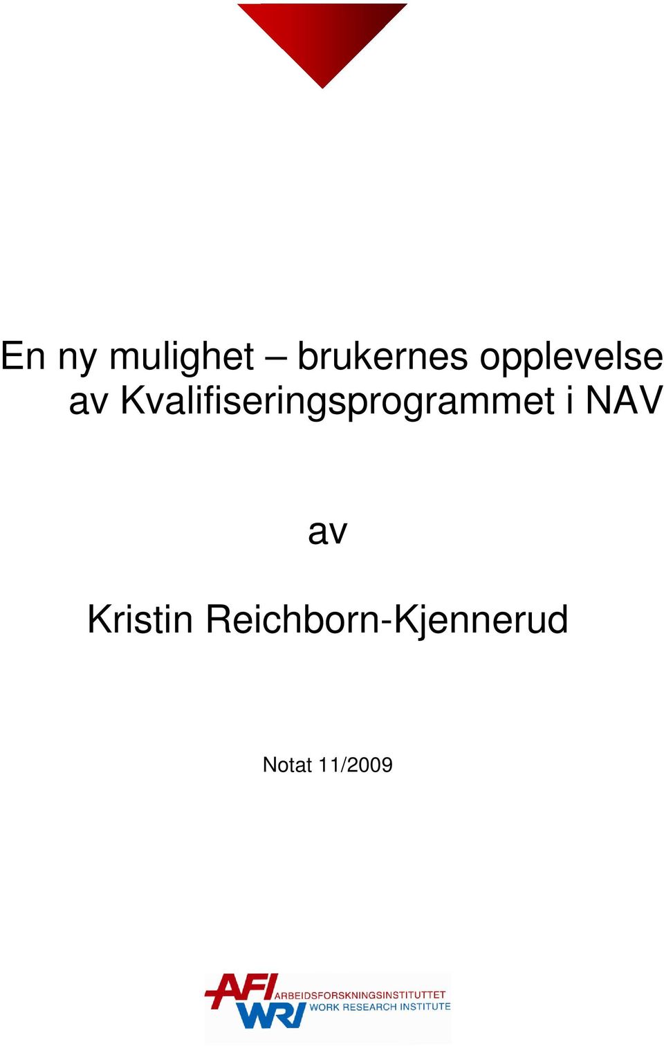 Kvalifiseringsprogrammet i