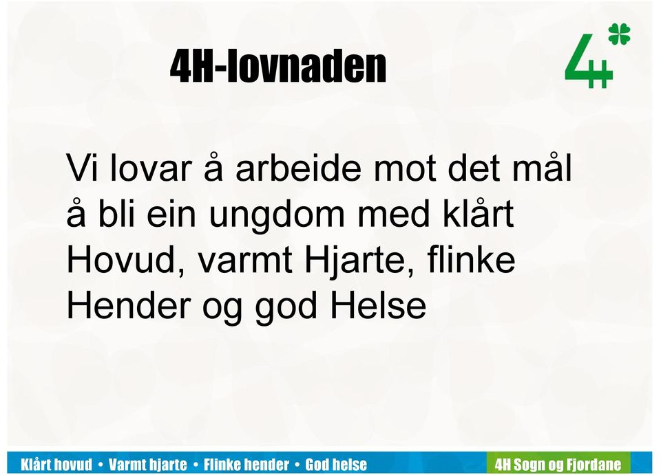 ungdom med klårt Hovud, varmt