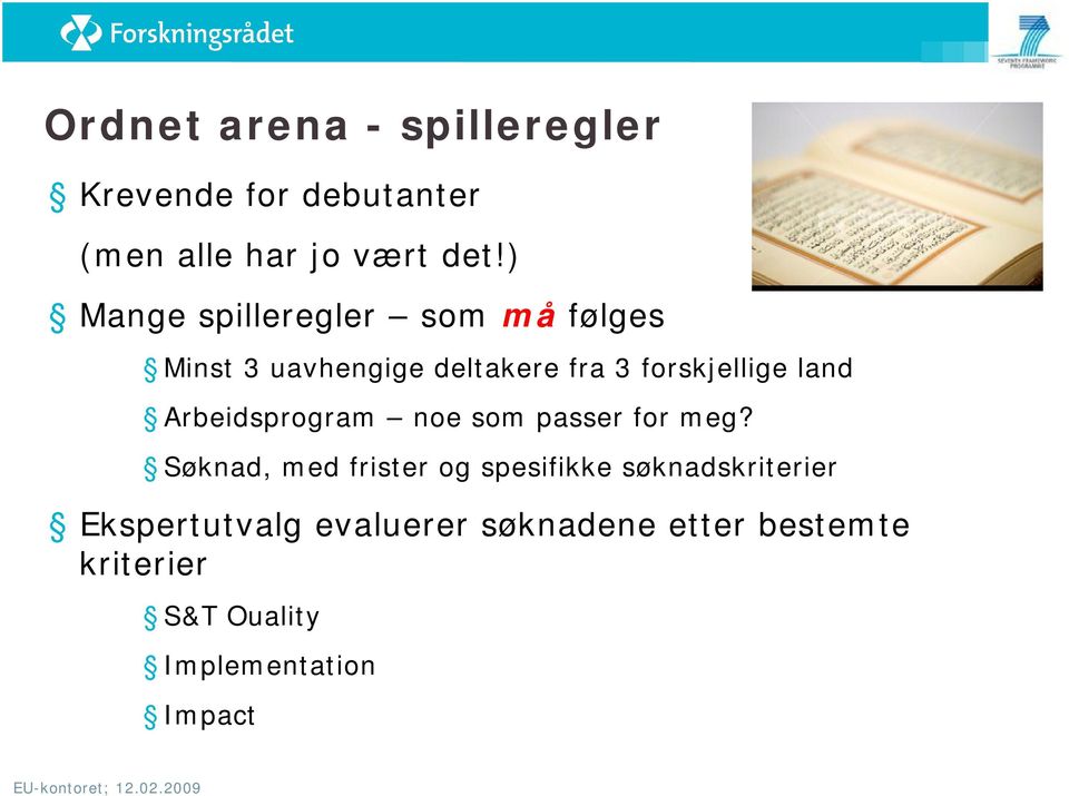 Arbeidsprogram noe som passer for meg?