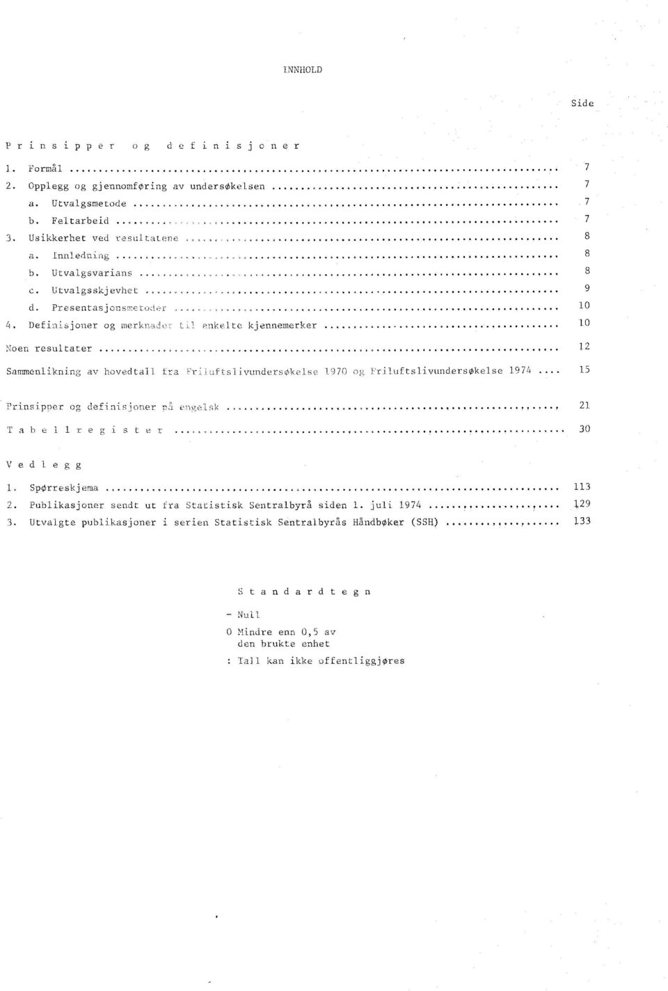 ..swefesoloseso... 600.04.00 0, d. PresentasjonsT...,,,,...... 0.. 0... 10. Definisjoner og merkn- til enkelte kjennemerker...,........... 10 4 it 4 4,00009.