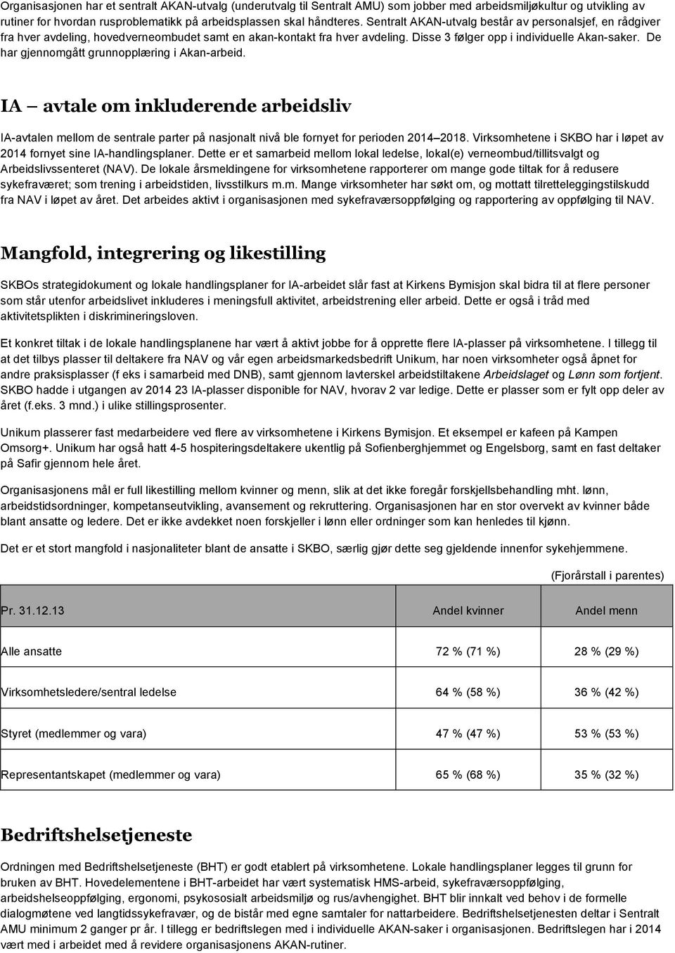 De har gjennomgått grunnopplæring i Akan-arbeid. IA avtale om inkluderende arbeidsliv IA-avtalen mellom de sentrale parter på nasjonalt nivå ble fornyet for perioden 2014 2018.