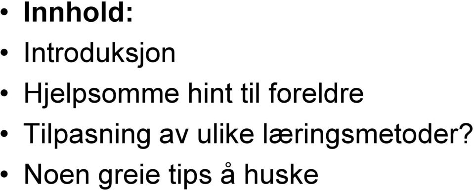 foreldre Tilpasning av