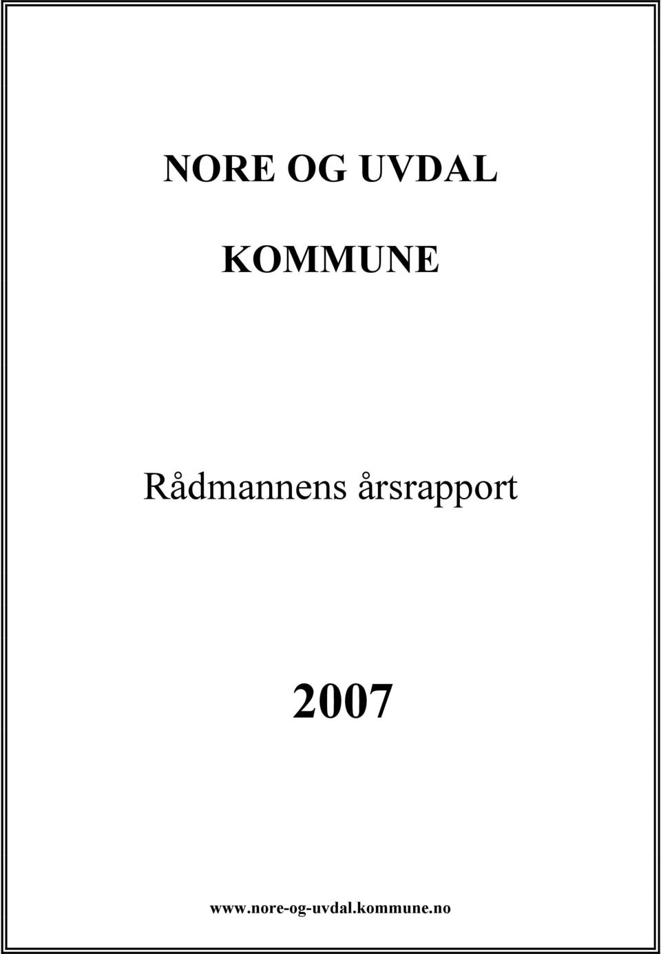 årsrapport 2007 www.