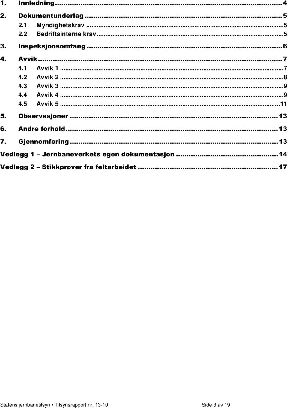 ..9 4.4 Avvik 4...9 4.5 Avvik 5.