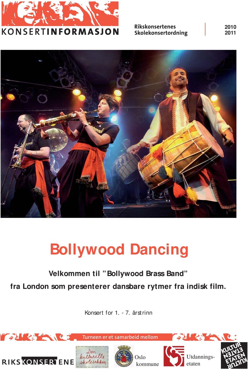 presenterer dansbare rytmer fra indisk film.