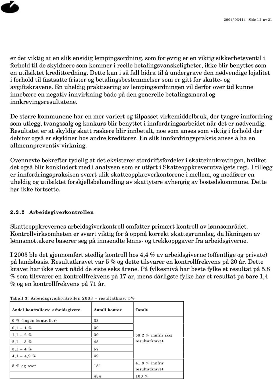 Dette kan i så fall bidra til å undergrave den nødvendige lojalitet i forhold til fastsatte frister og betalingsbestemmelser som er gitt for skatte- og avgiftskravene.