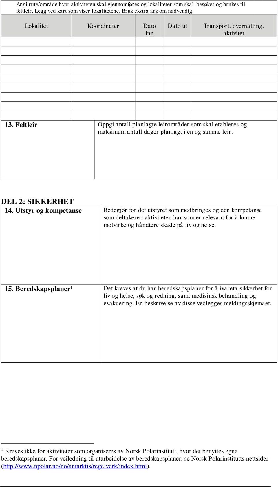 DEL 2: SIKKERHET 14.