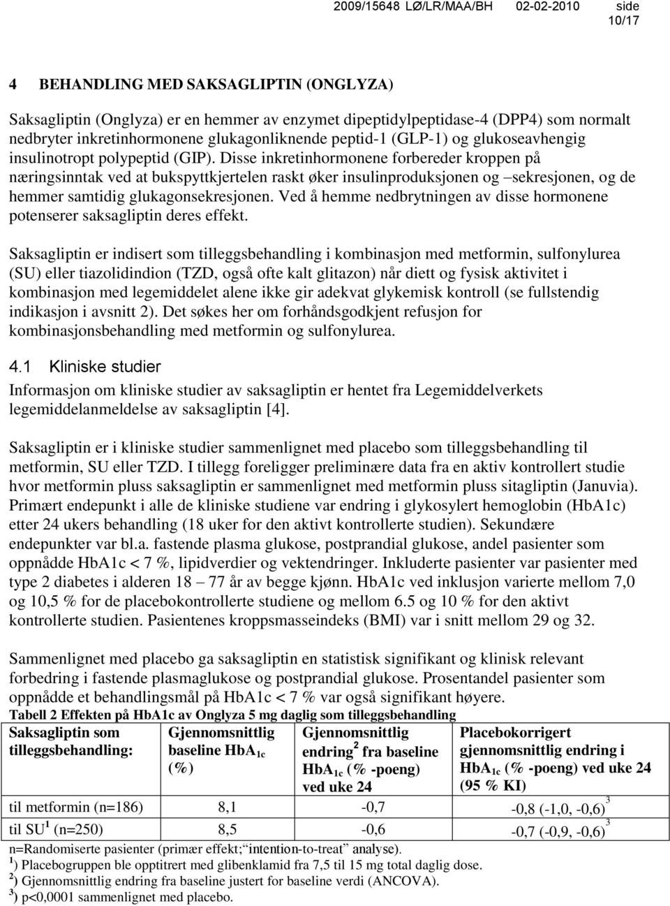 Disse inkretinhormonene forbereder kroppen på næringsinntak ved at bukspyttkjertelen raskt øker insulinproduksjonen og sekresjonen, og de hemmer samtidig glukagonsekresjonen.