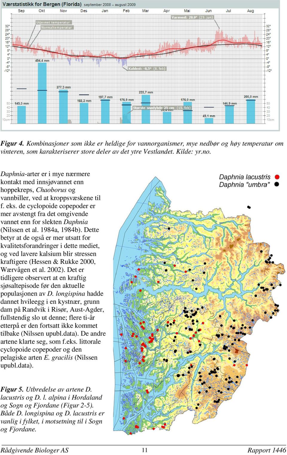 Dette betyr at de også er mer utsatt for kvalitetsforandringer i dette mediet, og ved lavere kalsium blir stressen kraftigere (Hessen & Rukke 2000, Wærvågen et al. 2002).