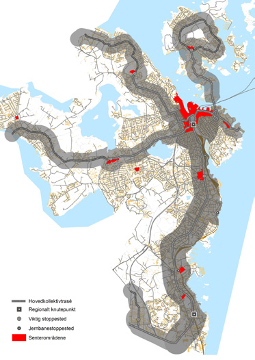 Trafikksikker varelevering skal sikres gjennom krav til areal for dette på egen grunn.