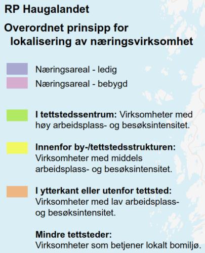 7 2 OVERORDNA RAMMER OG PLANSTATUS 2.1 Regionalplan for areal og transport på Haugalandet RP Haugalandet legg felles og langsiktige rammer for areal- og transportutvikling i regionen.