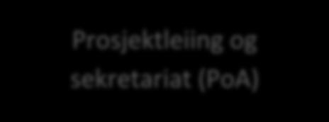 5. Organisering 5.1 Organisering av arbeidet Prosjektleiinga vil vere ved plan- og analyseavdelinga i fylkeskommunen.