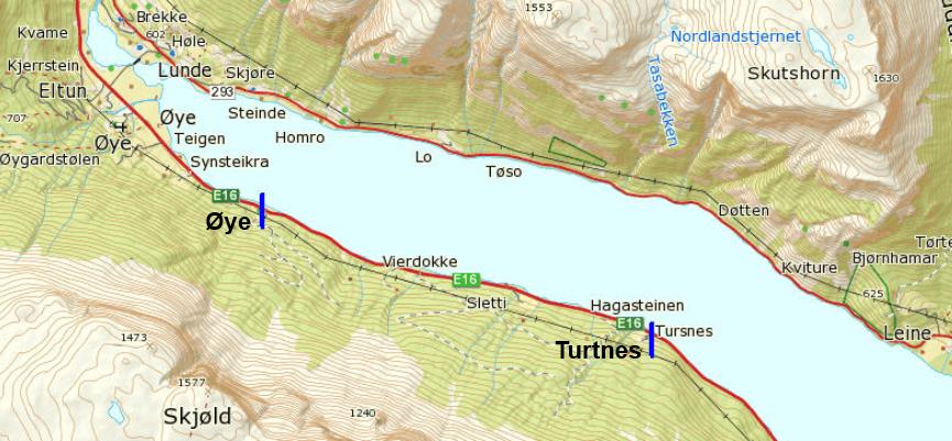 E16 SIDE 15 Turtnes-Øye bør startes opp i inneværende periode E16 Turtnes-Øye innebærer en 3.