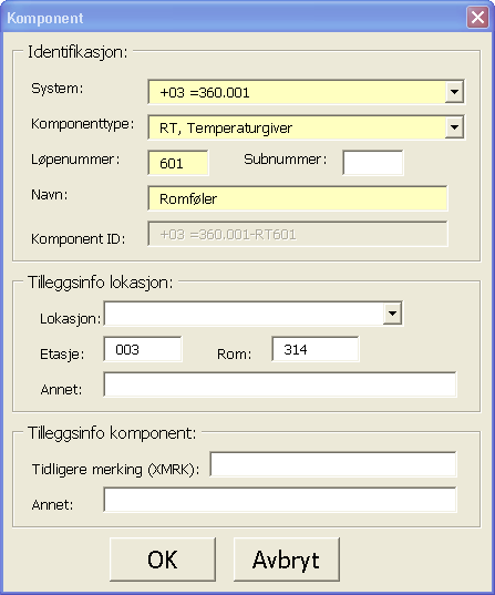 Dette kan være aktuelt hvis dataene for et system blir gyldige som følge av at andre systemer endres. (Eksempel: systemkoden ikke er unik.) 10.