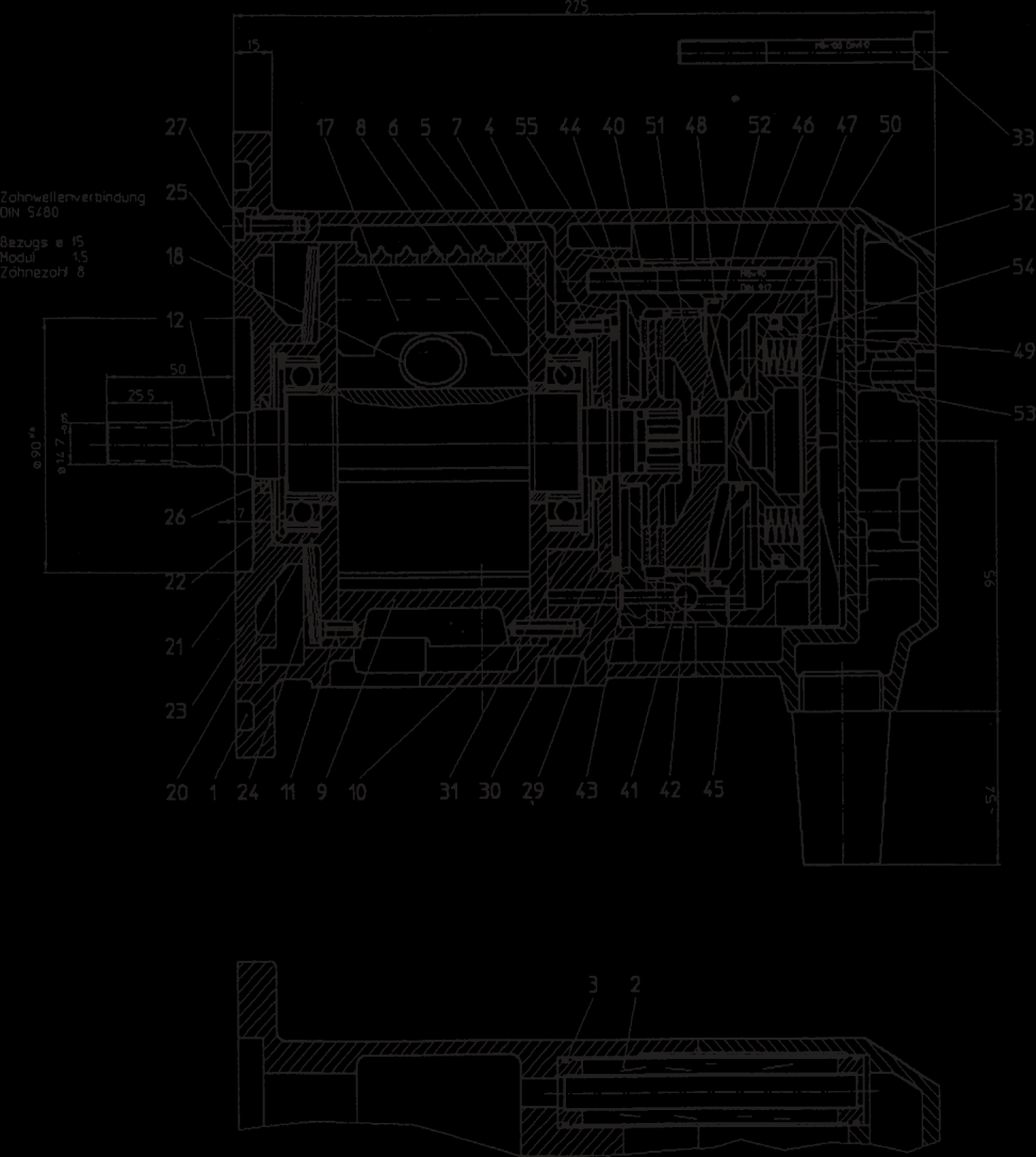 60 Fig. 20: Motor Yale-Part. No Yale-Part. No No Description Qty. Description Qty. Motor assy. 1 00850003 31 Oil seal 1 00800042 1 Housing 1 00800013 32 Cover 1 00800024 2 Silencer assy.