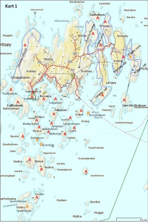 mener at kunnskapsgrunnlaget for terrestrisk biologisk mangfold i området er godt (Audunn Steinnes pers. medd.