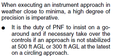 Accident Investigation Board Norway APPENDIX C Appendix C: Abstracts from some of the company's Normal Procedures valid in December 2010: - Approach, Landing, Preparation and