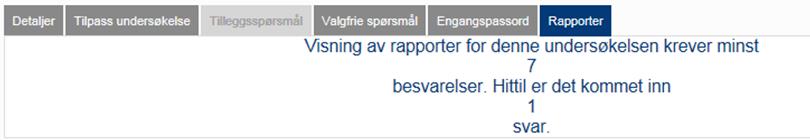 Denne kan åpnes i eget vindu ved å huke av boksen for dette. Alle rapportene kan skrives ut.